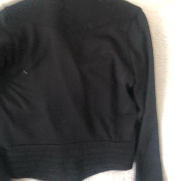 Black waist length jacket. - Picture 7 of 7